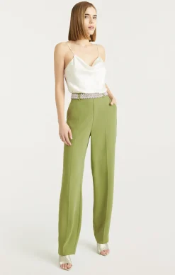 Stacked Jewelry Embellished Collins Pant