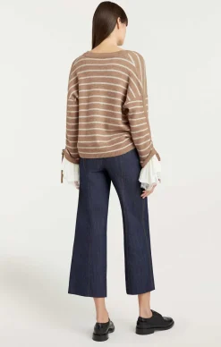 Striped Atlas Cardigan