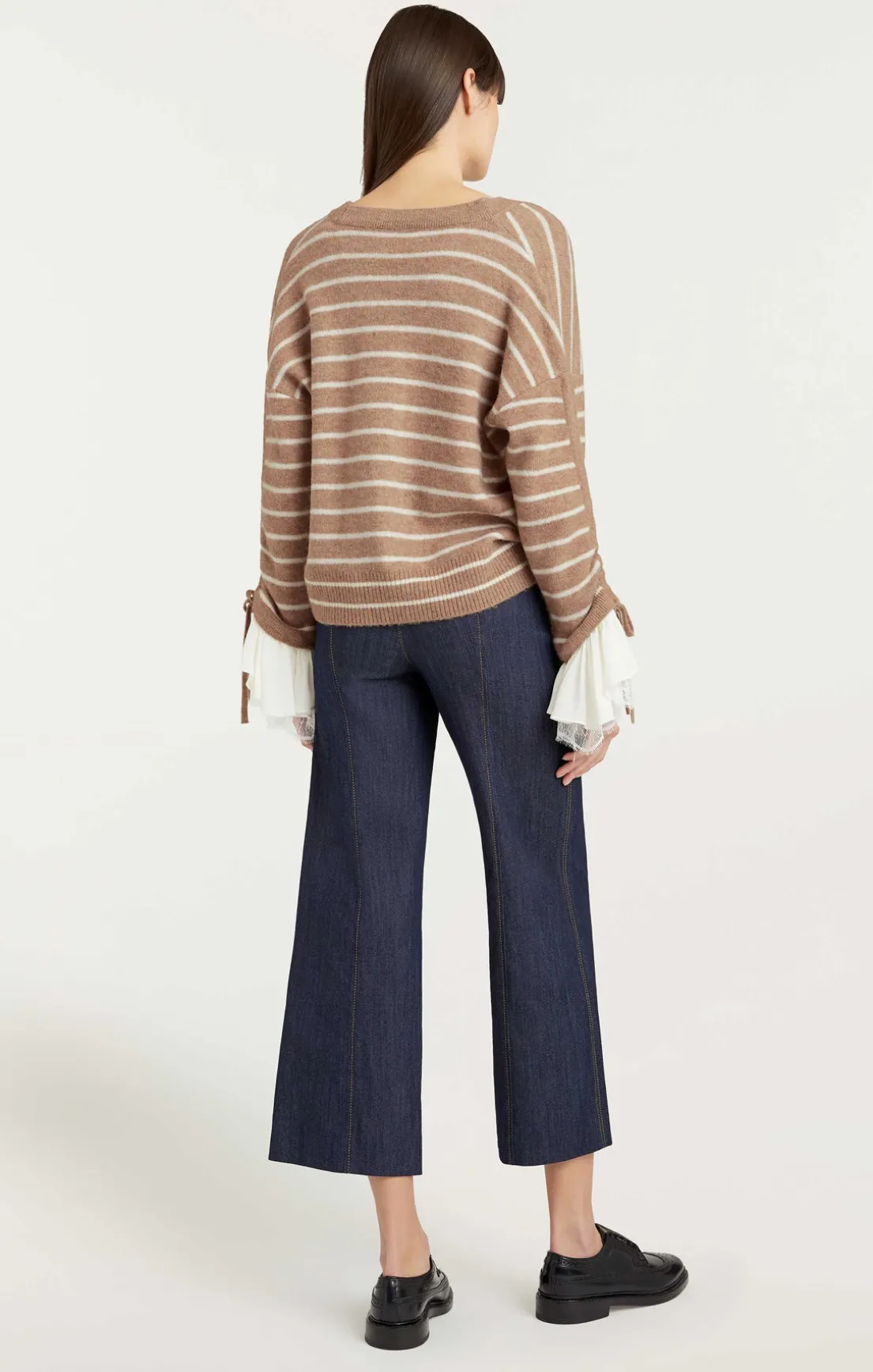 Striped Atlas Cardigan