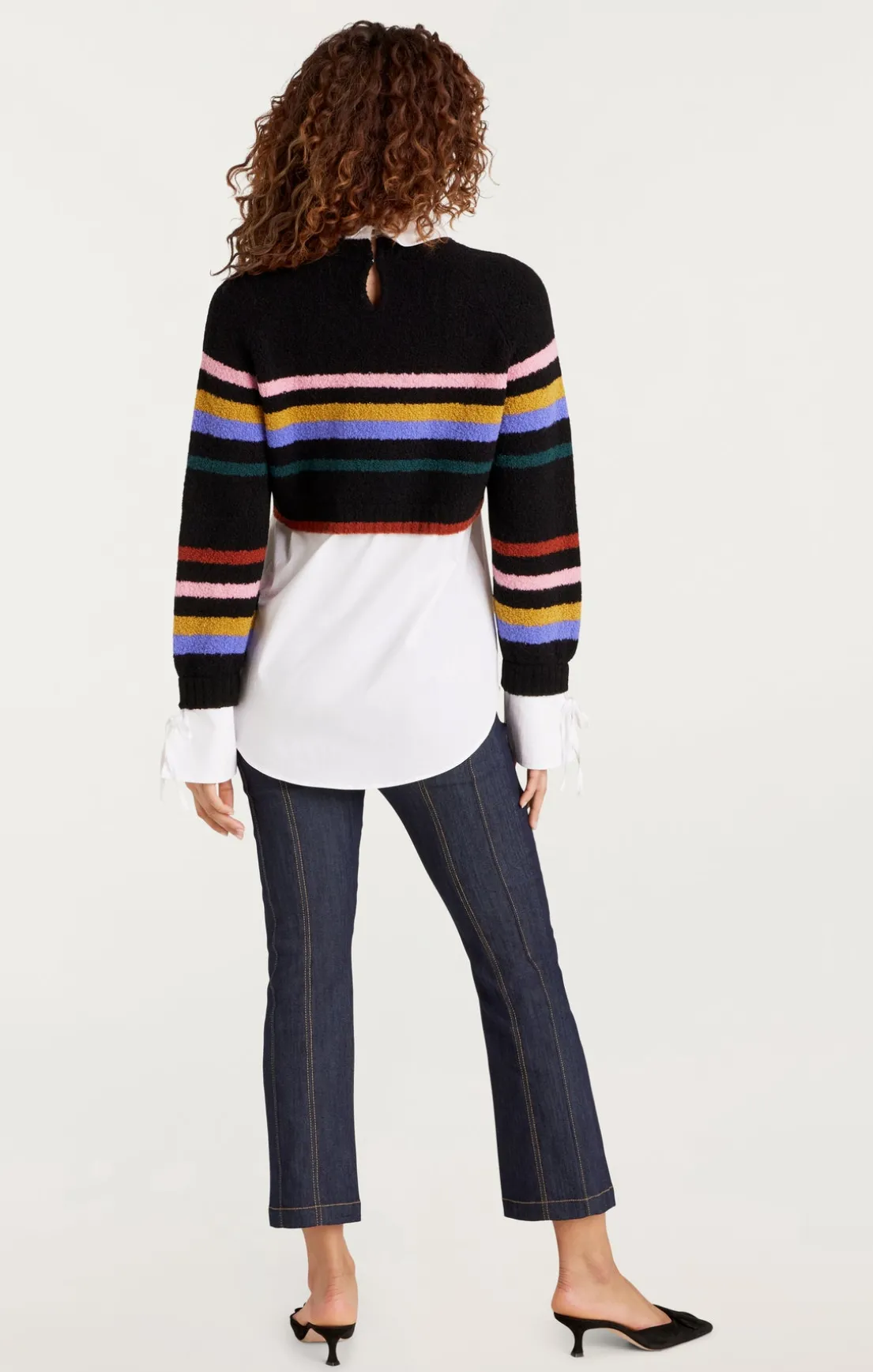 Striped Nelida Pullover