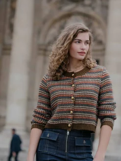 Striped Romina Cardigan