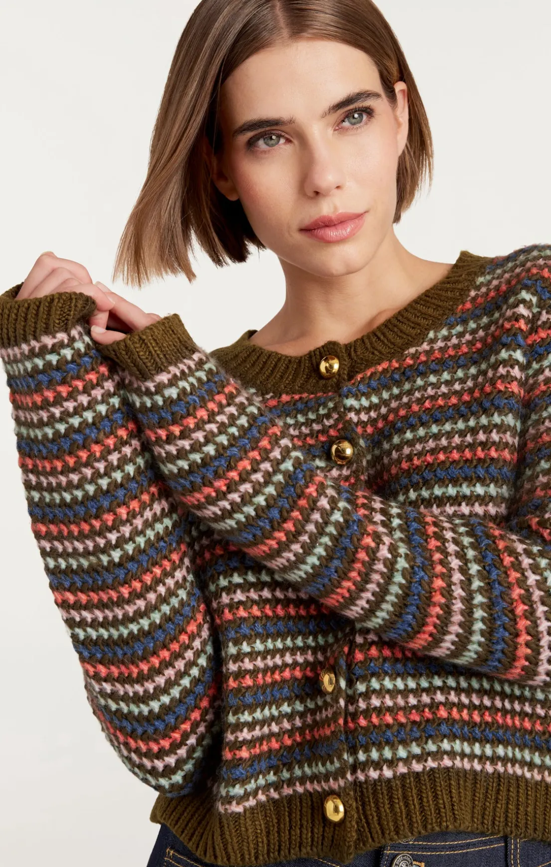 Striped Romina Cardigan