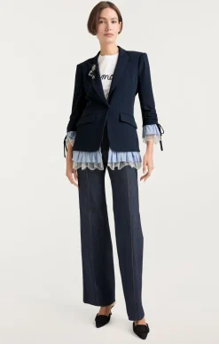 Striped Roxie Blazer