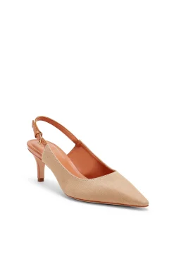 Sylvie Denim Slingback Pump