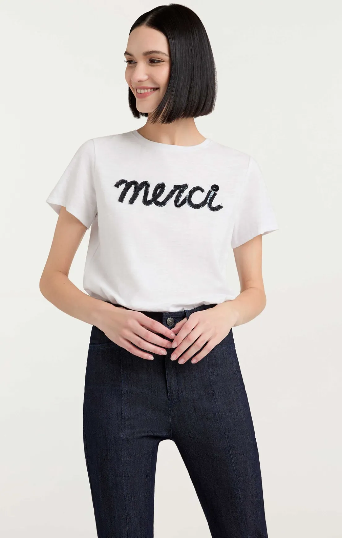 Threaded Merci Tee