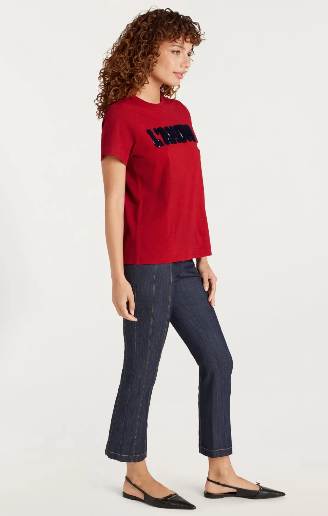 Toweled L'amour Shrunken Tee