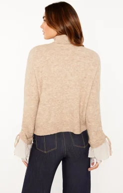 Turtleneck Atlas Pullover