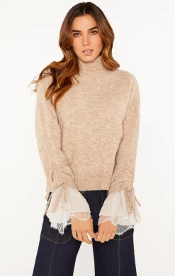 Turtleneck Atlas Pullover