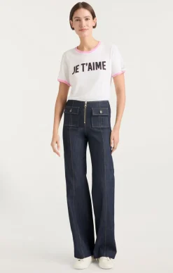Two Tone Je T'aime Tee