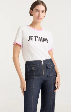 Two Tone Je T'aime Tee