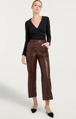 Vegan Leather Benji Pant