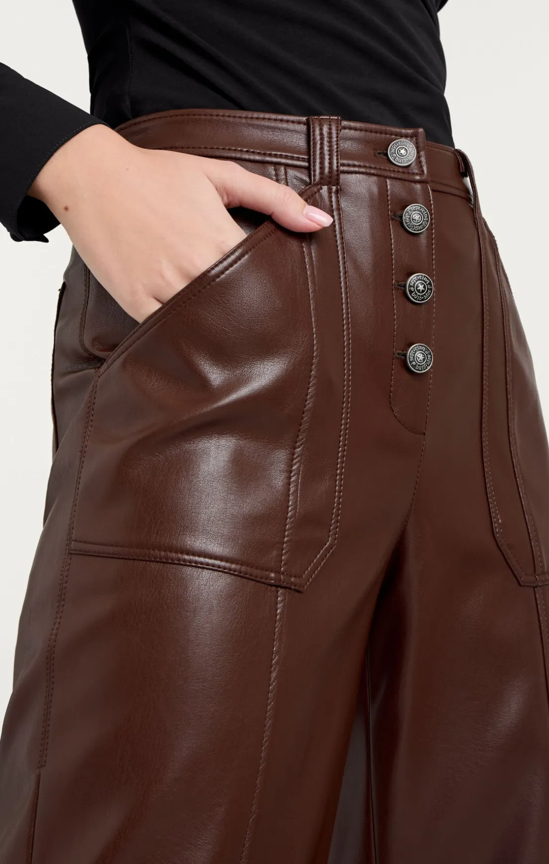 Vegan Leather Benji Pant