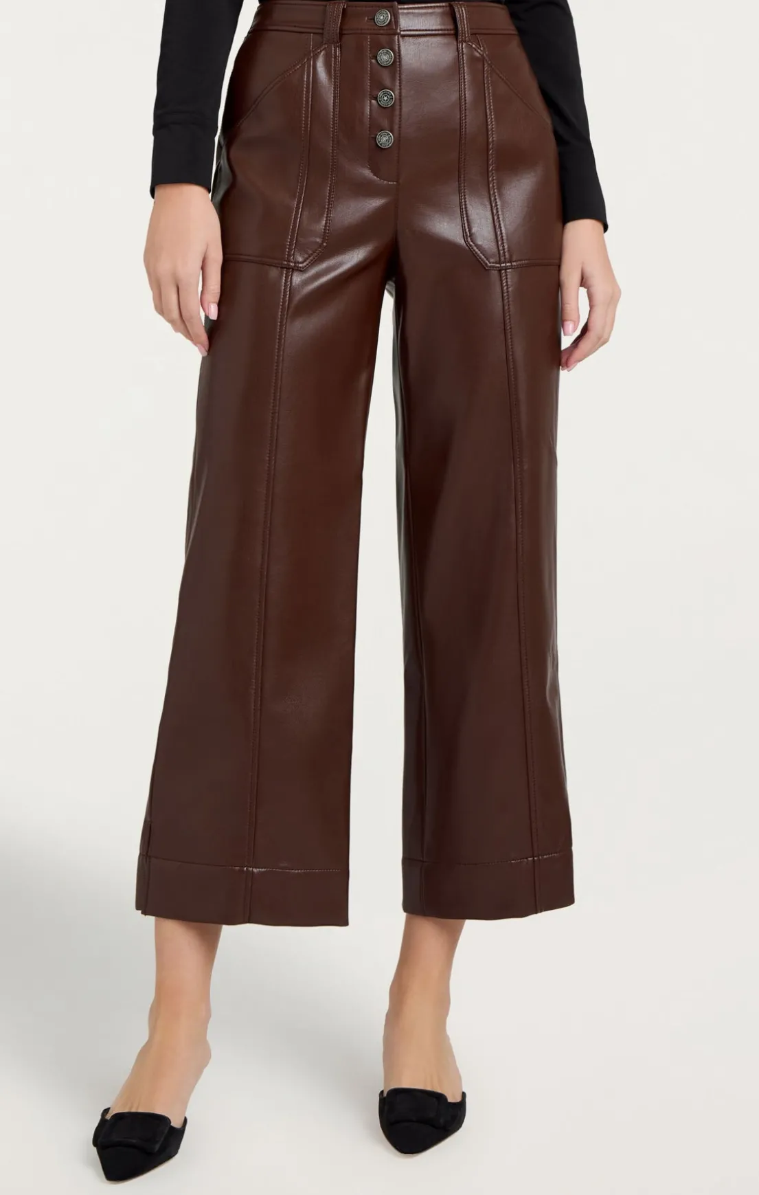 Vegan Leather Benji Pant