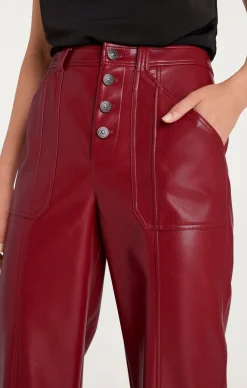 Vegan Leather Benji Pant