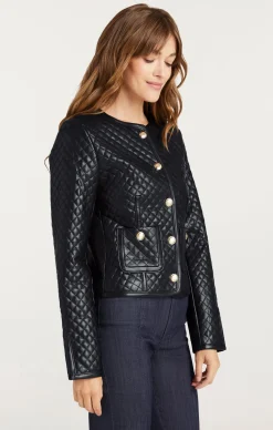 Vegan Leather Brooke Jacket