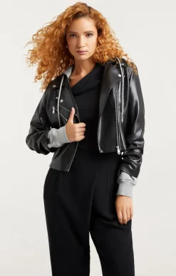 Vegan Leather Evie Jacket