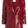 Vegan Leather Kylie Blazer