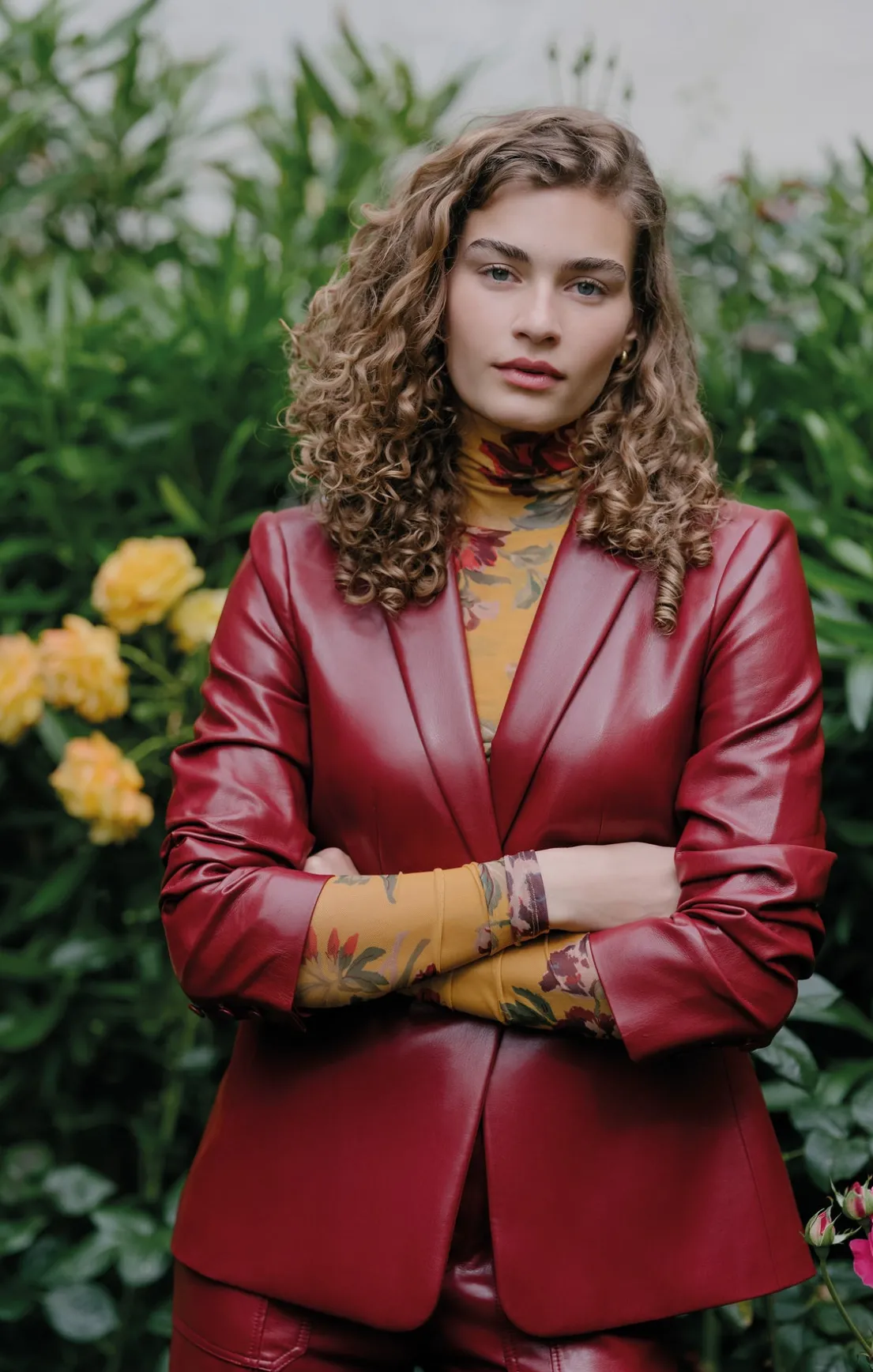 Vegan Leather Kylie Blazer