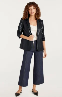 Vegan Leather Kylie Blazer