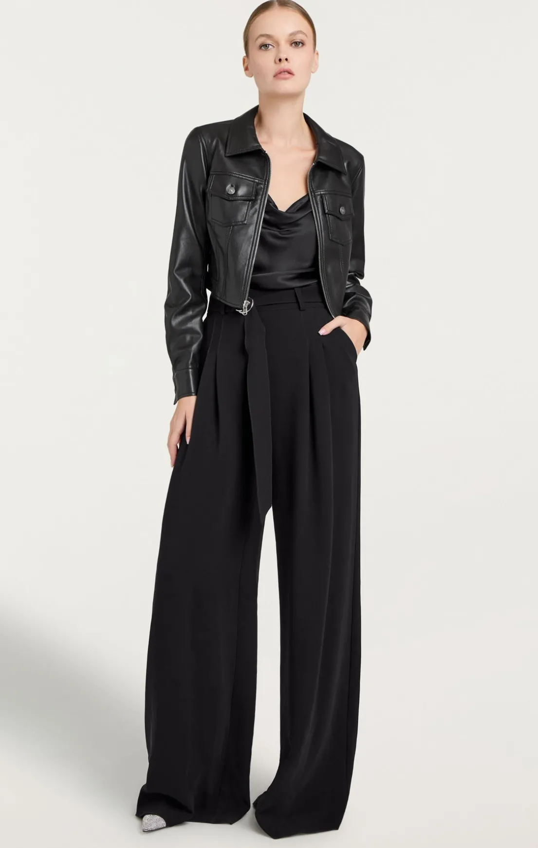 Vegan Leather Marilee Jacket