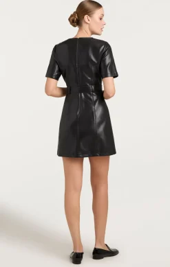 Vegan Leather Siv Dress
