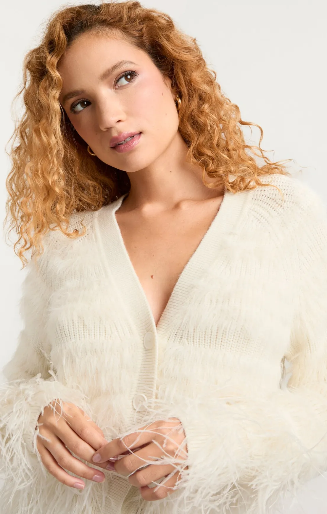 Vida Feather Cardigan