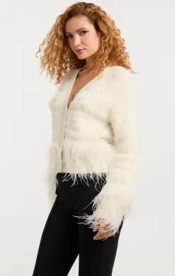 Vida Feather Cardigan