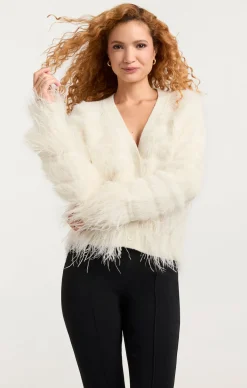 Vida Feather Cardigan