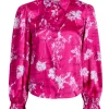 Warm Carnation Long Sleeve Fiona Top