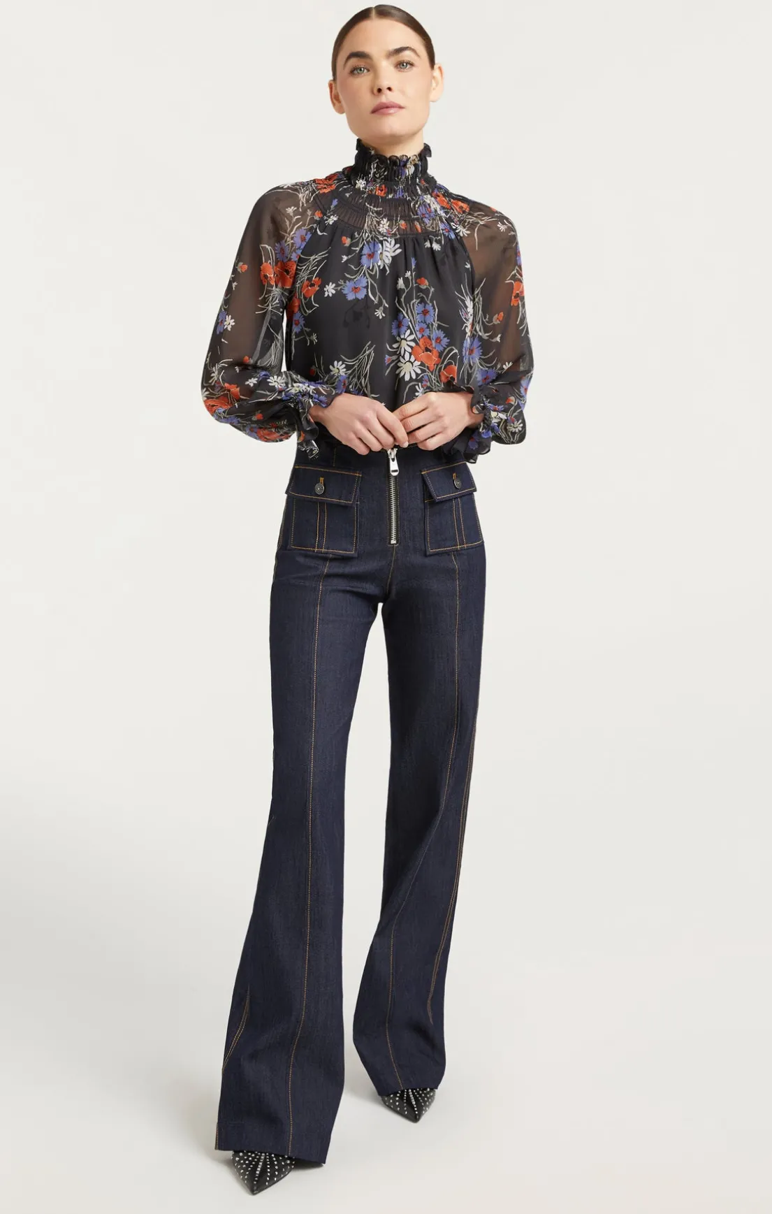 Wild Poppy Avalyn Top