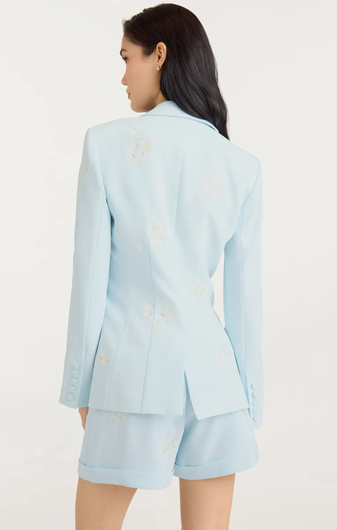 Wildflower Bouquet Embellished Cheyenne Blazer